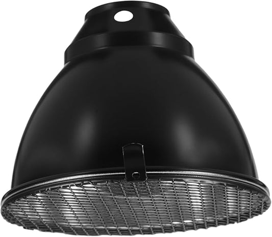 Rapid Heat Increase Reptile Lampshade Aluminum Cover for Reptile Heat Lamp Guard
