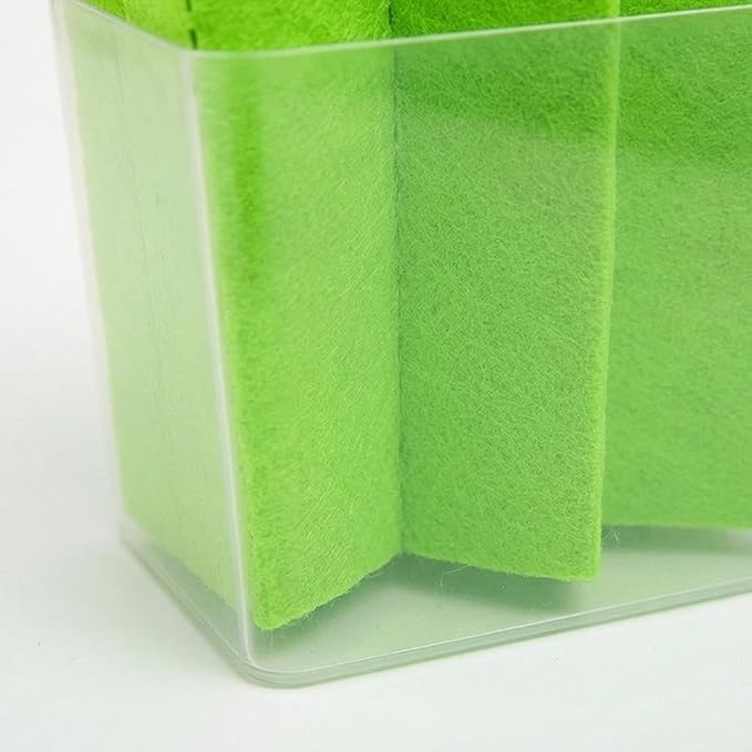Humidifier with Artificial Plants for Reptiles, Humidifier with Water Basin, Humidification System for Frogs, Green