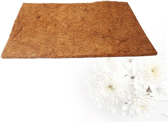 Natural Coconut Fiber Mat for Reptile Tank Lizard Bedding Liner Terrarium Bedding Accessories