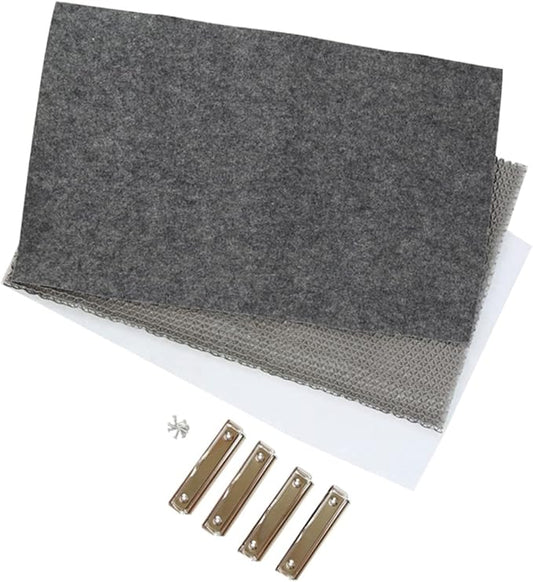 Abaodam 1set Reptile Terrarium Mat Liner Snake Bedding and Moisture Retention Carpet for Turtles Lizards and Snakes Washable and Reusable Reptile Habitat Flooring Gray