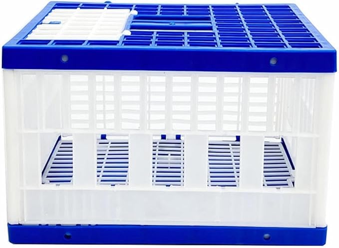 Foldable Pigeon Cage, Transport Box for Competition Birds, for Orchard, S