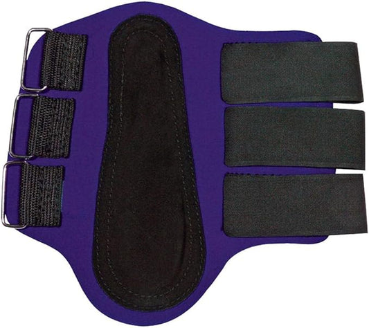 Dura-Tech All Purpose Horse Splint Boots |Tendon Impact Protection | 3/8" Neoprene Shell | Padded Leather | Ideal for Training, Turnout or Schooling