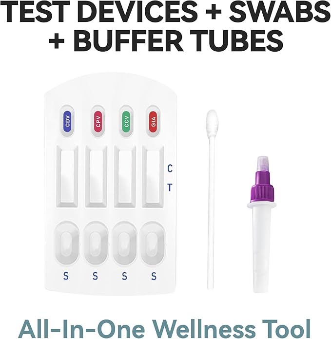 Home Check 4-in-1 Dog Wellness Kit 2 (Pack)