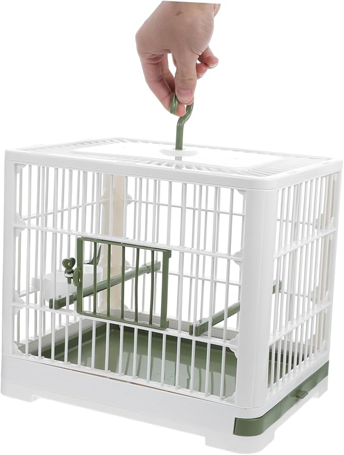Totority Foldable Portable Bird Cage for Parrots and Small Birds Travel Carrier with Ventilation for Parakeets Easy to Clean and Transport Versatile Villa Cage
