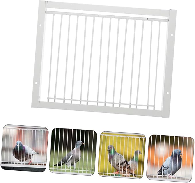 BESPORTBLE 2pcs Pigeon Cage Door for Aviary Bird Cage Accessories Bar Easy to Install Secure Design for Pigeon Safety