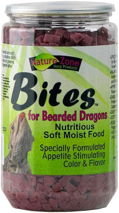 Nature Zone Nutri Bites for Bearded Dragons 24 oz - Pack of 2