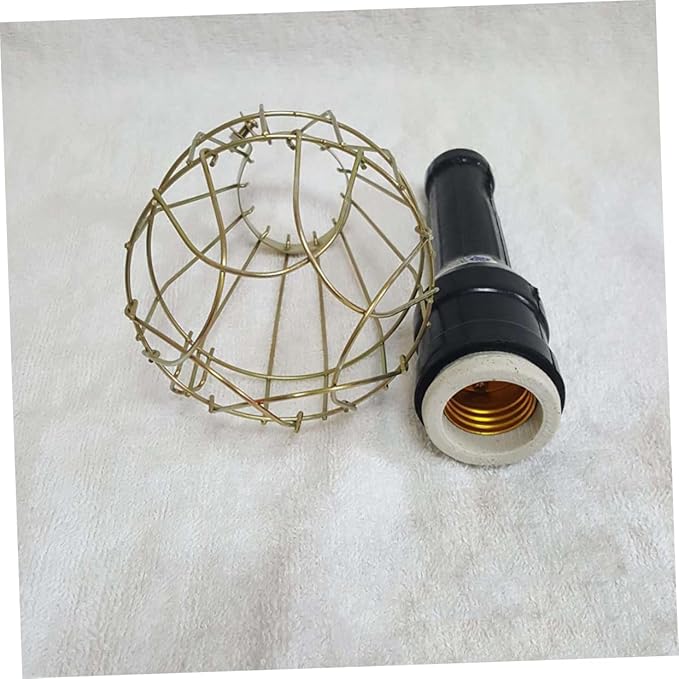DOITOOL 3pcs Reptile Heater Guard Mesh Lamp Cover Bulb Protector for Reptile Lighting Wear- Design to Prevent Scalding Essential Safety for and Birds