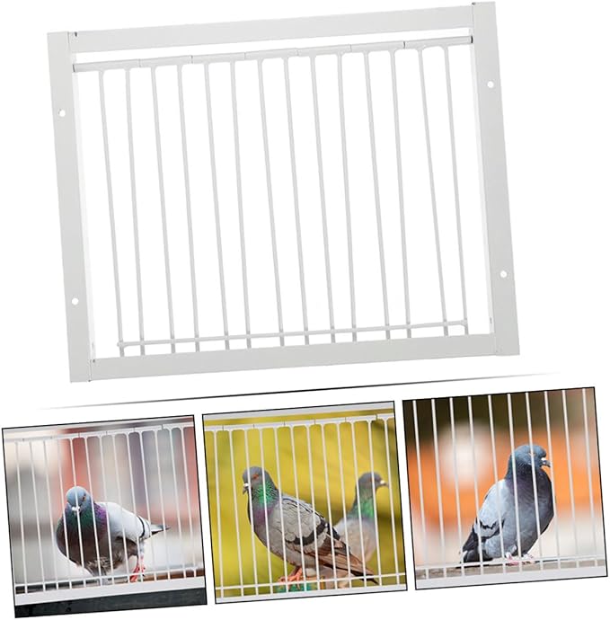 BESPORTBLE 2pcs Pigeon Cage Door for Aviary Bird Cage Accessories Bar Easy to Install Secure Design for Pigeon Safety