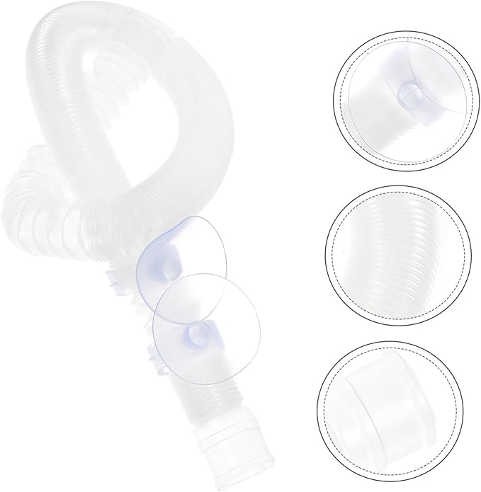BESPORTBLE Reptile Humidifier Extension Tube for Tank Terrarium Supplies Stretchable Hose Suction Cup