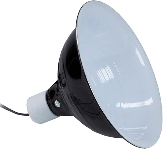 Zilla Black Reflector Dome Lamp