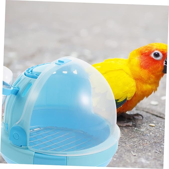 Happyyami Portable Handheld Pet Bird Carrier with Breathable Design for Parrots and Small Animals Lightweight Travel Cage for Easy Carrying The Go