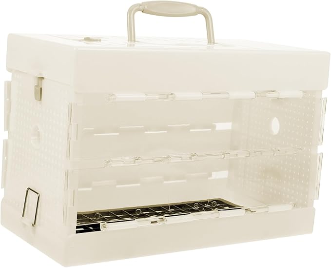 Parrot Travel Carrier Small Birdcage with Handle Portable Pet Cage for Birds