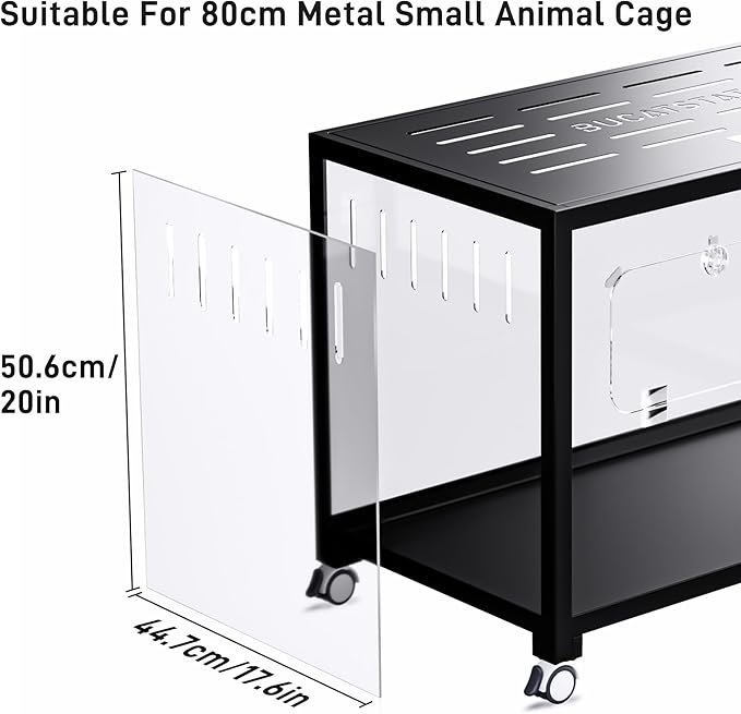 BUCATSTATE Side Panel ONLY for Hamster Cage Metal 2.0-47.8Gallon