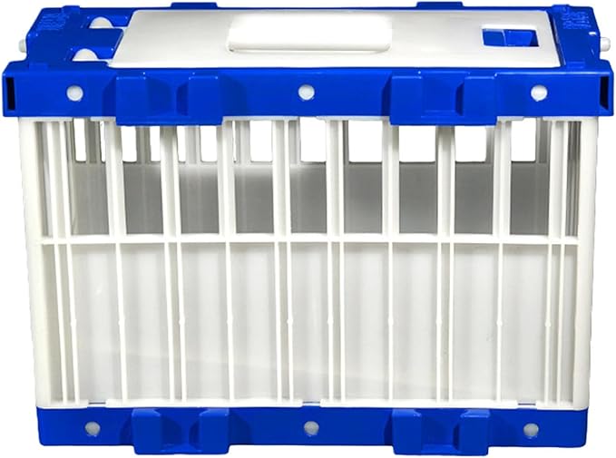 Foldable Bird Cage Carriers for Racing Pigeons Parrots Outdoor Exercise Spliceable Bird Cage