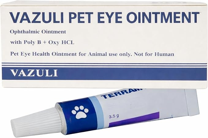 VAZULI Pet Eye Cream for Dogs, Cats, Cattle, Sheep, Horses, Birds and Puppies, Kittens - 1 Pack