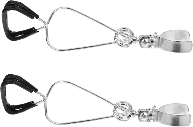 Toddmomy 10pcs Adjustable Heat Lamp Clamp Fixture for Reptiles Light Holder Flexible Angle and Height for Turtles and Lizards