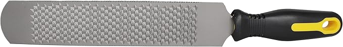 9 Inch Farrier Hoof Rasp File with Rubber Handle,Mini Rasp Hoof File Equine Hoof Rasp for Horses, Pig Hoof File, Goat Rasp