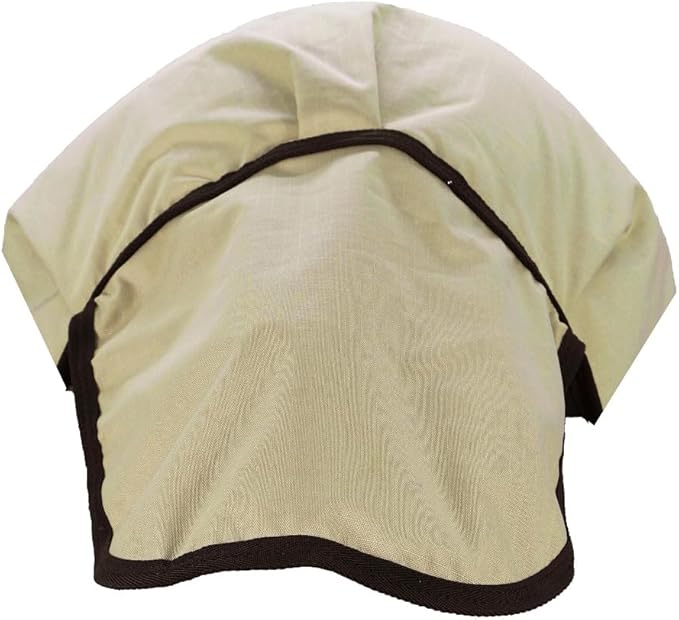Horse Blanket 600D Ripstop Winter Turnout Blanket, 250 GSM Polyfill, 100% Waterproof & Breathable, Cold Weather Horse Blanket with Secure Fit Tan/Brown, Size 72