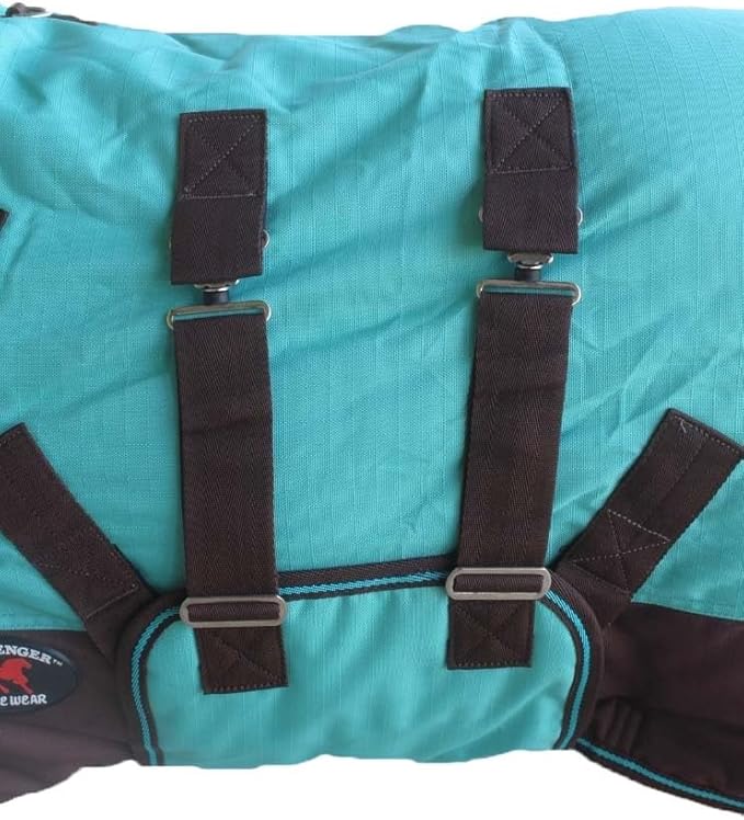 54" 1200D Miniature Weanling Donkey Pony Horse Foal Winter Blanket Teal 51937B