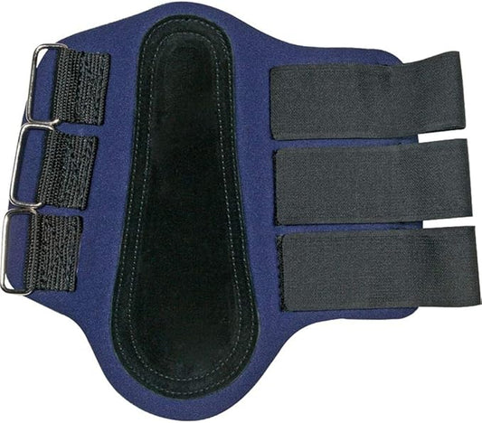 Dura-Tech All Purpose Horse Splint Boots |Tendon Impact Protection | 3/8" Neoprene Shell | Padded Leather | Ideal for Training, Turnout or Schooling