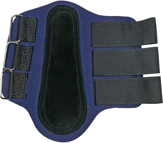 Dura-Tech All Purpose Horse Splint Boots |Tendon Impact Protection | 3/8" Neoprene Shell | Padded Leather | Ideal for Training, Turnout or Schooling