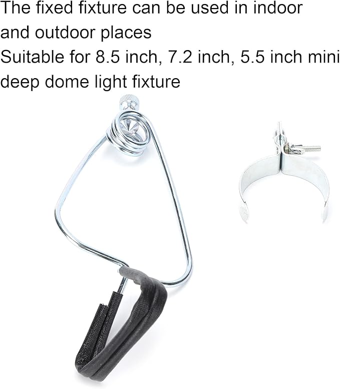 Reptile Lampshade Fixing Clip, Dome Clamp Lamp Holder for Light Stand in the Studio for Grow Lights for Indoor Plants