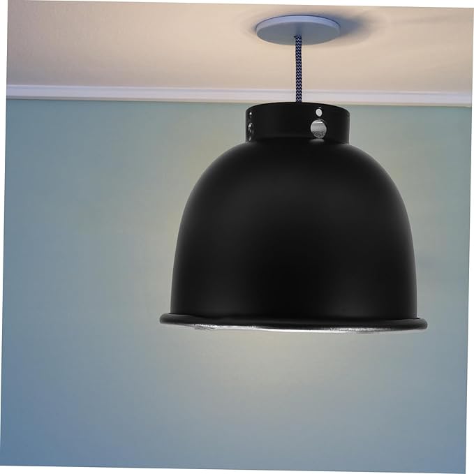 BESPORTBLE Durable Metal Reflective Shade for Basking Bulbs Efficient Heat Focus for Terrarium Easy Installation and Long Term Performance