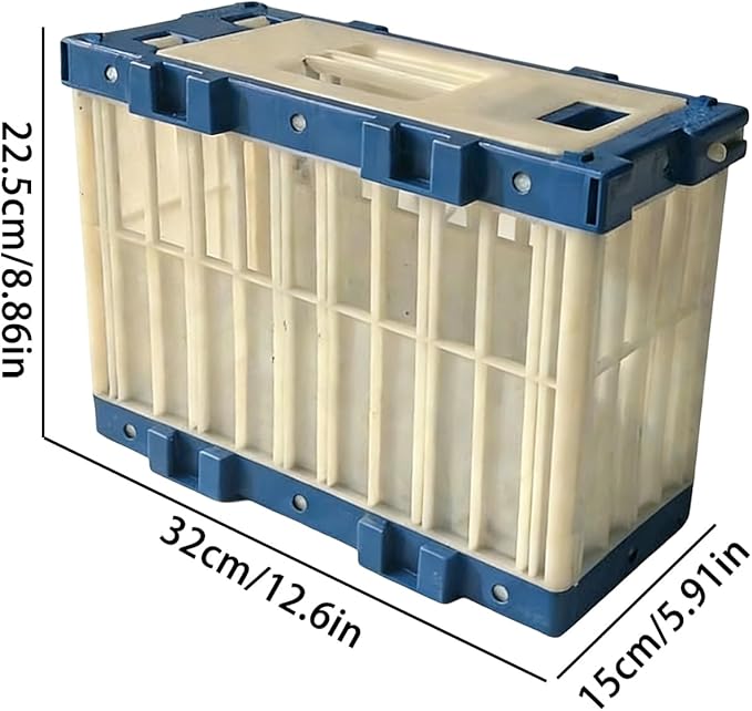 Bird Cage - Pigeon Travel Carrier Box, Breathable Ventilated Transport Crate with Secure Locking Door Mechanism, Safe Temporary Holding Support Function, Ideal for Parakeet Parrot Competition Release