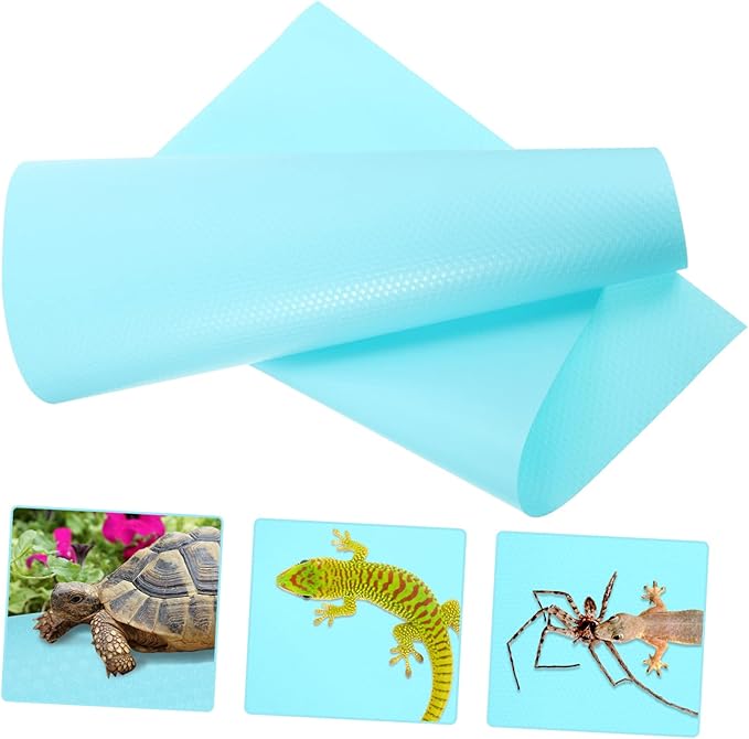 Toddmomy 200m Reptile Carpet Substrate for Terrarium Nonslip Liner for Bearded Dragon Leopard Snake Tortoise Material Safe Bedding