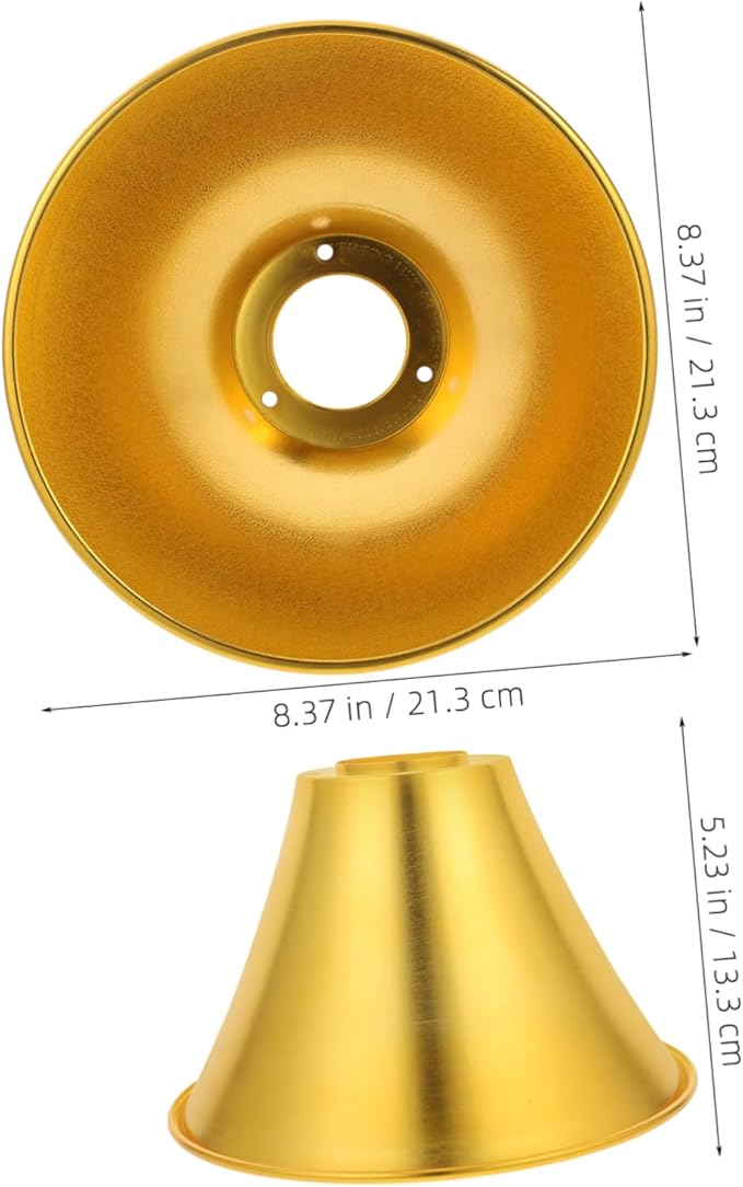 SUPVOX Retro Lamp Cover Accessories Deep Reptile Heating Lampshade Outdoor Lampshade Heat Lamp Bulbs Holder