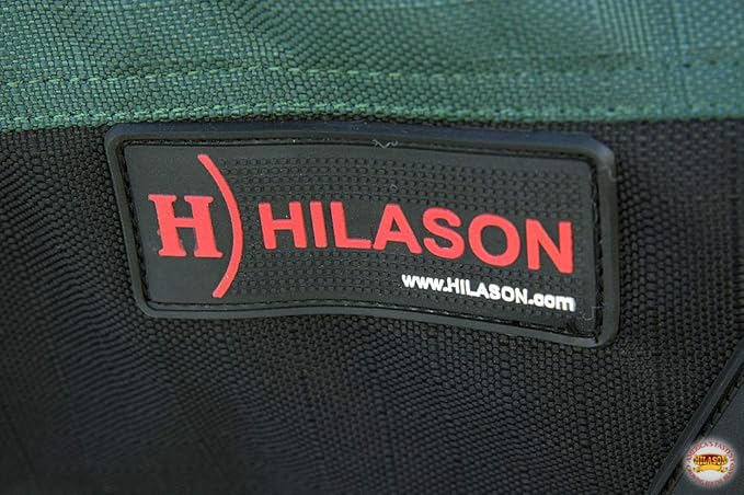 HILASON 1200D Winter Waterproof Poly Horse Turnout Blanket Belly Wrap Green | 78 in