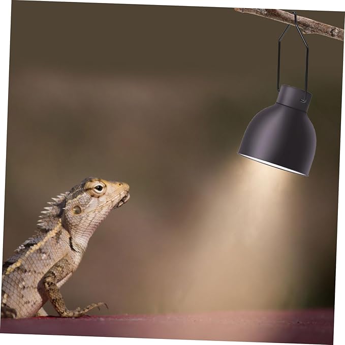 VANZACK 10pcs Durable Iron Reptile Lampshade Clips High Temperature Resistant Holders for Lampshades Secure Fixation for Crawling Pets Easy Installation