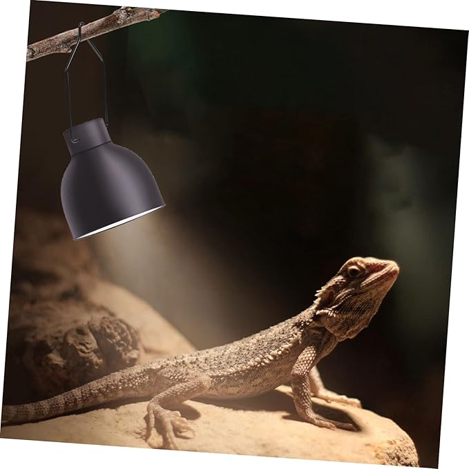 VANZACK 10pcs Durable Iron Reptile Lampshade Clips High Temperature Resistant Holders for Lampshades Secure Fixation for Crawling Pets Easy Installation