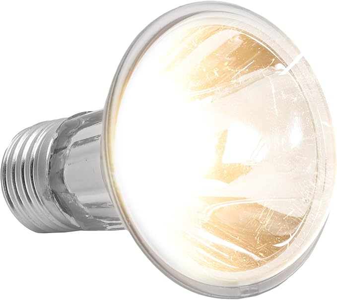 Akozon Reptiles Sun Basking Heating Lamp Bulbs - UVAUVB Sunbathe Bulb for Lizards, Snakes & Turtles - Essential for Reptile Growth & Health (25W 110V)