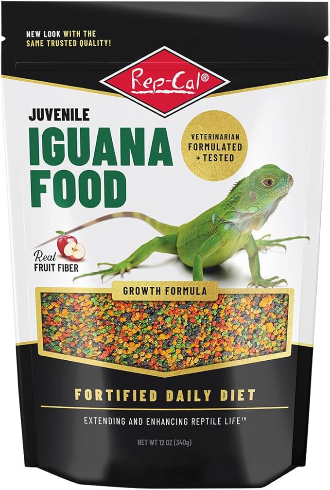Rep-Cal Juvenile Iguana Food - 12 oz