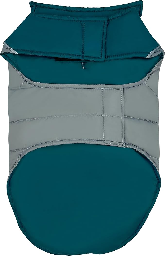 NFL Philadelphia Eagels Puffer Vest for Dogs & Cats, Size Large. Warm, Cozy, and Waterproof Dog Coat, for Small and Large Dogs/Cats. Best NFL Licensed PET Warming Sports Jacket