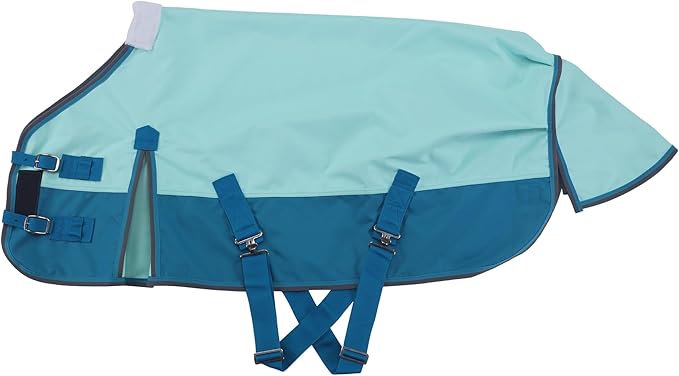 LEAFOREST 1200 Denier Waterproof Mini Shetland Rug Pony Rug Foal Rug Turnout Rug (no Filling) Green 42IN