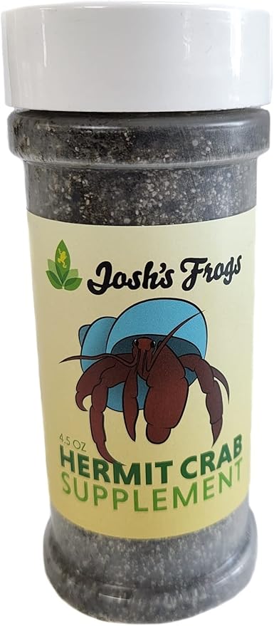 Josh's Frogs Hermit Crab Mineral Supplement Blend (4.5 oz)- Greensand Earthworm Castings Calcium