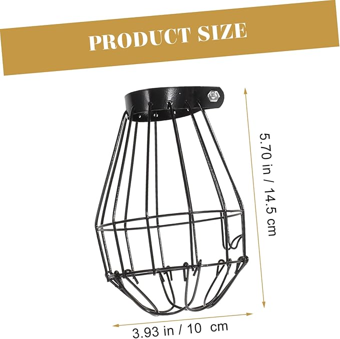 YARNOW 3pcs Reptile Lamp Cover Scalding Mesh Accessory for Reptile Tank and Wear- Design for Turtles Snakes and More