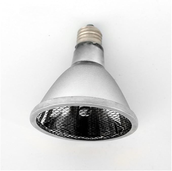 Pet Reptile Ceramic Heating Bulb Tortoise Hedgehog Tortoise Climbing Pet Lizard Infrared Heating Insulation Heating Air Conditioning(80w)