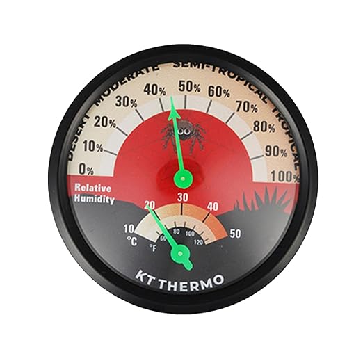 High Precisions Sensors Reptiles Thermo Hygrometer Temperatur for Ensuring Growth in Various Environment Accurate Temperature Monitors
