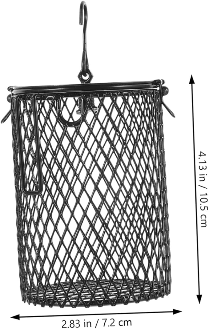 ORFOFE 2Pcs Bird Heat Lamp Shade Reptile Heat Lamp Mesh Cover Scalding Protective Cover for Pet Heating Lamps Easy to Install Durable Construction for Birds Turtles and Lizards