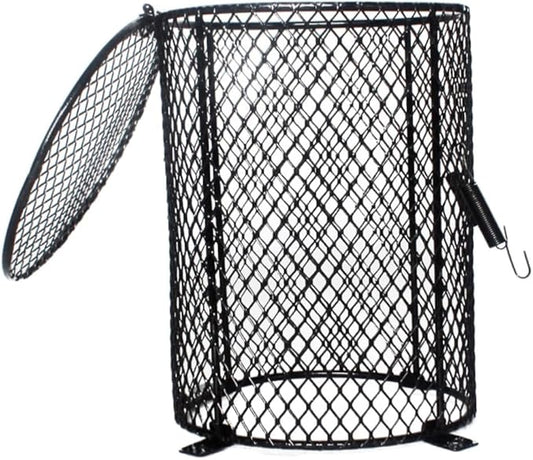 Reptile Scald Lampshade Black Heating Lamp Cover for PET Reptiles Compatible Lamp Fixtures for Terrariums and Cages