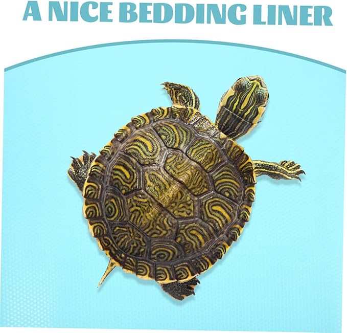 Levemolo Reptile Carpet Mat for Terrarium Non-Slip Substrate Liner for Leopard Gecko Lizard Snake and Tortoise Comfortable and Easy to Clean Reptile Bedding
