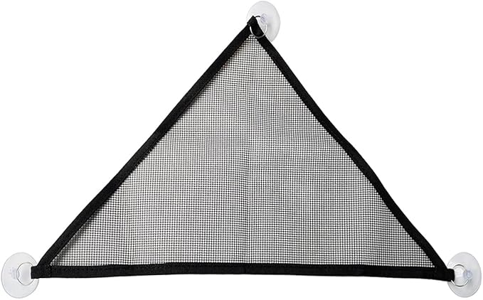 2 Pcs Bearded Dragon Lizard Hammock, Geckos Hammock, Breathable Mesh Reptile Hammock, Suitable for Iguanas, Anoles, Geckos, Snakes, Chameleon（Black）