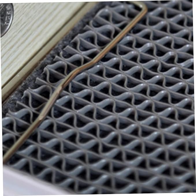 Abaodam 1set Reptile Cage Mat for Bearded Dragon Tortoise Lizard Non-Adhesive Terrarium Carpet Easy to Clean Substrate for Snakes for Comfortable Habitat Gray