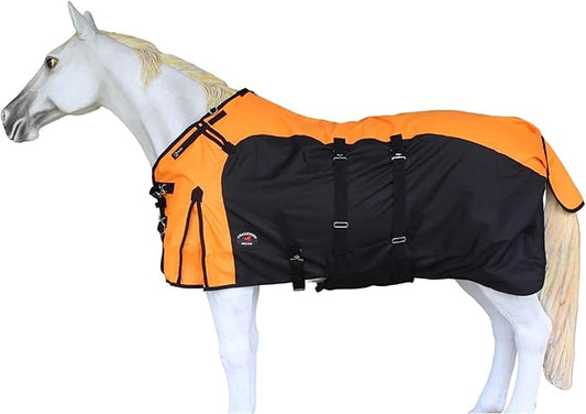 70" 1200D Turnout Waterproof Rain Horse Sheet Light Winter Blanket 382B