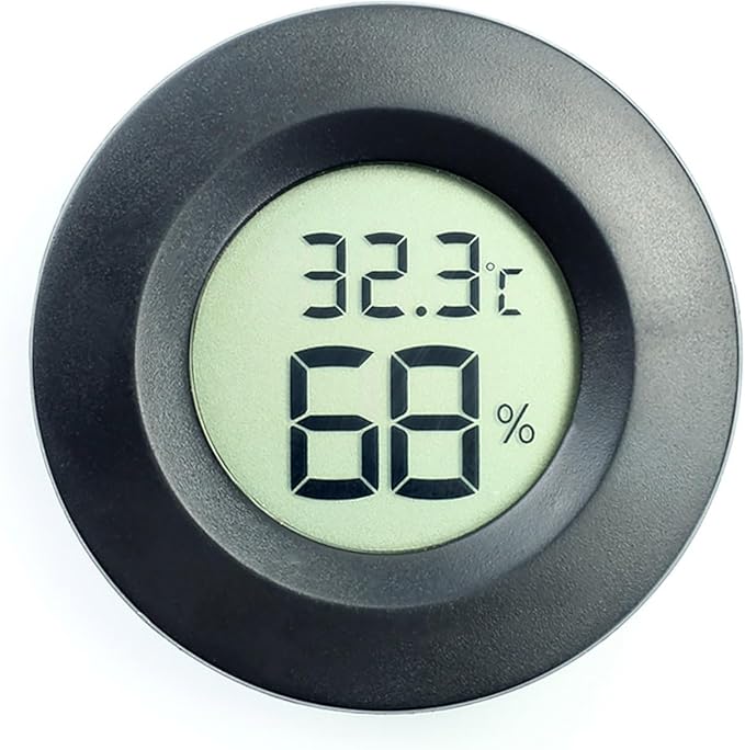 3Pack Hygrometer Thermometers Indoor Outdoor Digital Humidity and Temperature Sensors Meter for Lab Terrarium Digital