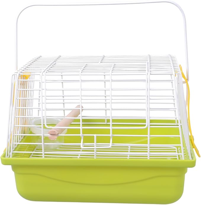Portable Outdoor Bird Carriers with Handle for Parakeets Lovebirds Easy to Spacious Design Budgies Cage