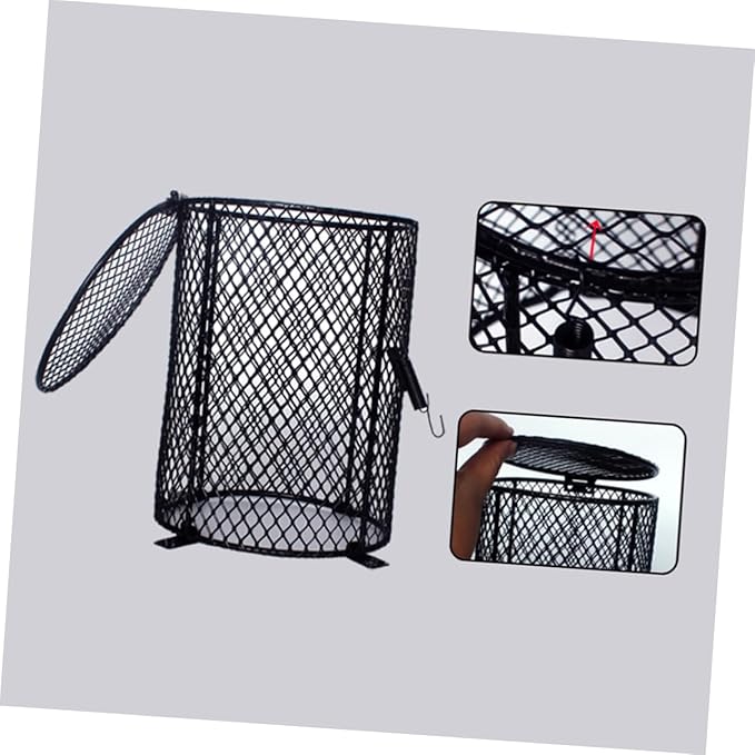 Reptile Heater Guard Pet Heating Lamp Shade Scalding Lampshade Turtle Heat Lamp for Reptiles